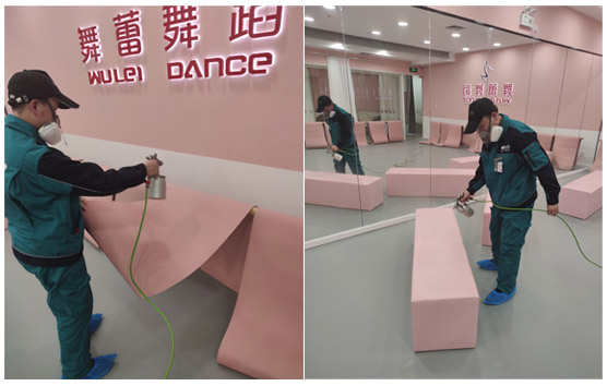 北京舞蕾舞蹈学校教室专业除甲醛室内空气治理服务
